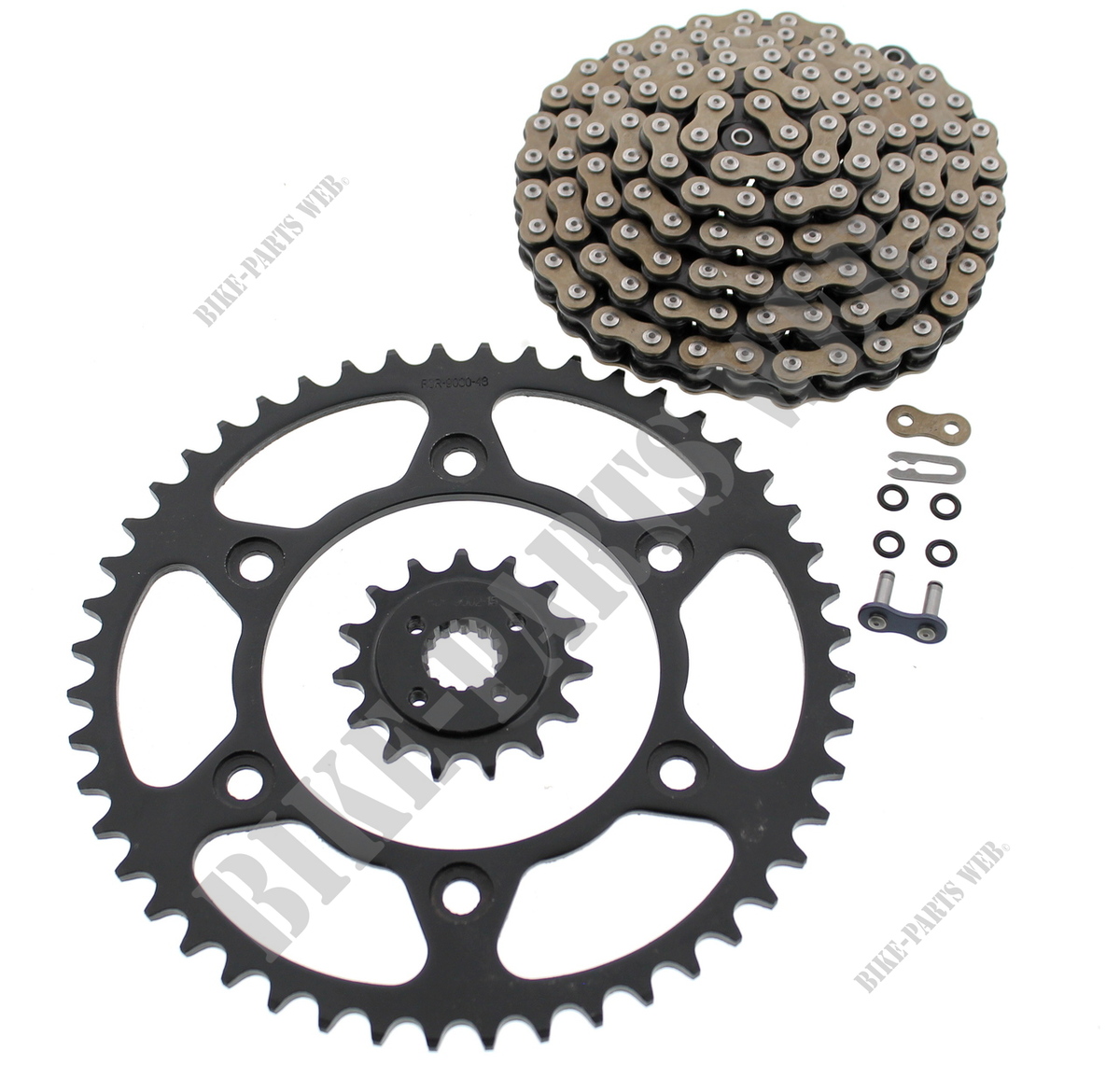 Transmission, chain kit re-inforced X-ring XR350R 1983 to 84 - 